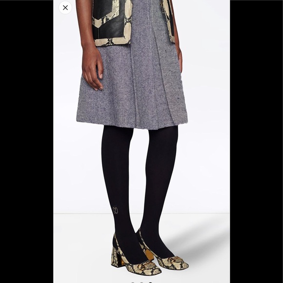 Gucci black tights with crystal NWTs full set! Small and large available - Picture 5 of 11